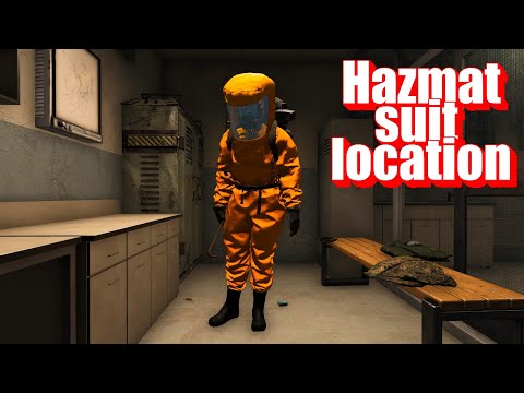 How to get a hazmat suit and container in Scum