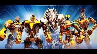 Real Steel WRB FINAL Legendary Gold Series of figh