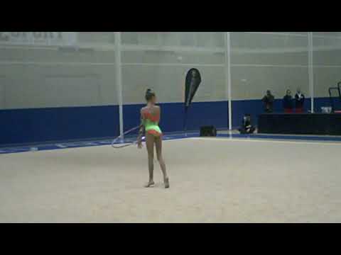 Diana Punt. Irish National  Championship 2014. Silver medal