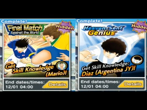 Tips Skill Knowledge ~ Diaz Argentina JY & Mario - CAPTAIN TSUBASA DREAM TEAM INDONESIA