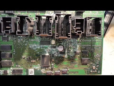 Mercedes ML 2006 rear SAM repair. No tail lights, no remote etc... Fault finding and repair.