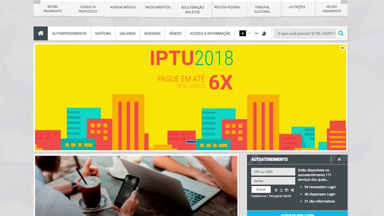 Novo Layout Portal do Cidadão