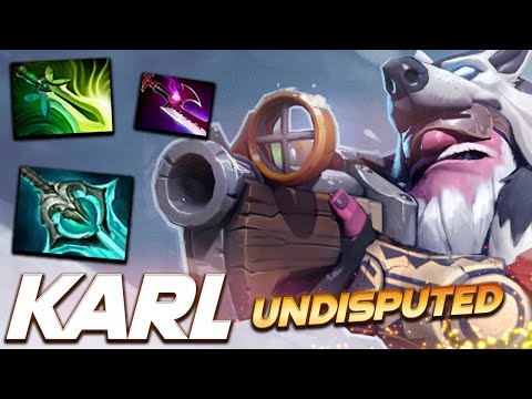 Karl Sniper Undisputed Marksman - Dota 2 Pro Gameplay [Watch & Learn]