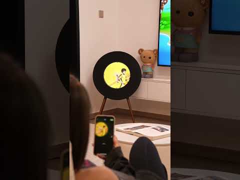 Loa Morningblues Record R1 - Đầu đĩa Bluetooth cao cấp Bluetooth 5.0 AG Màn hình HD To HIFI trữ tình