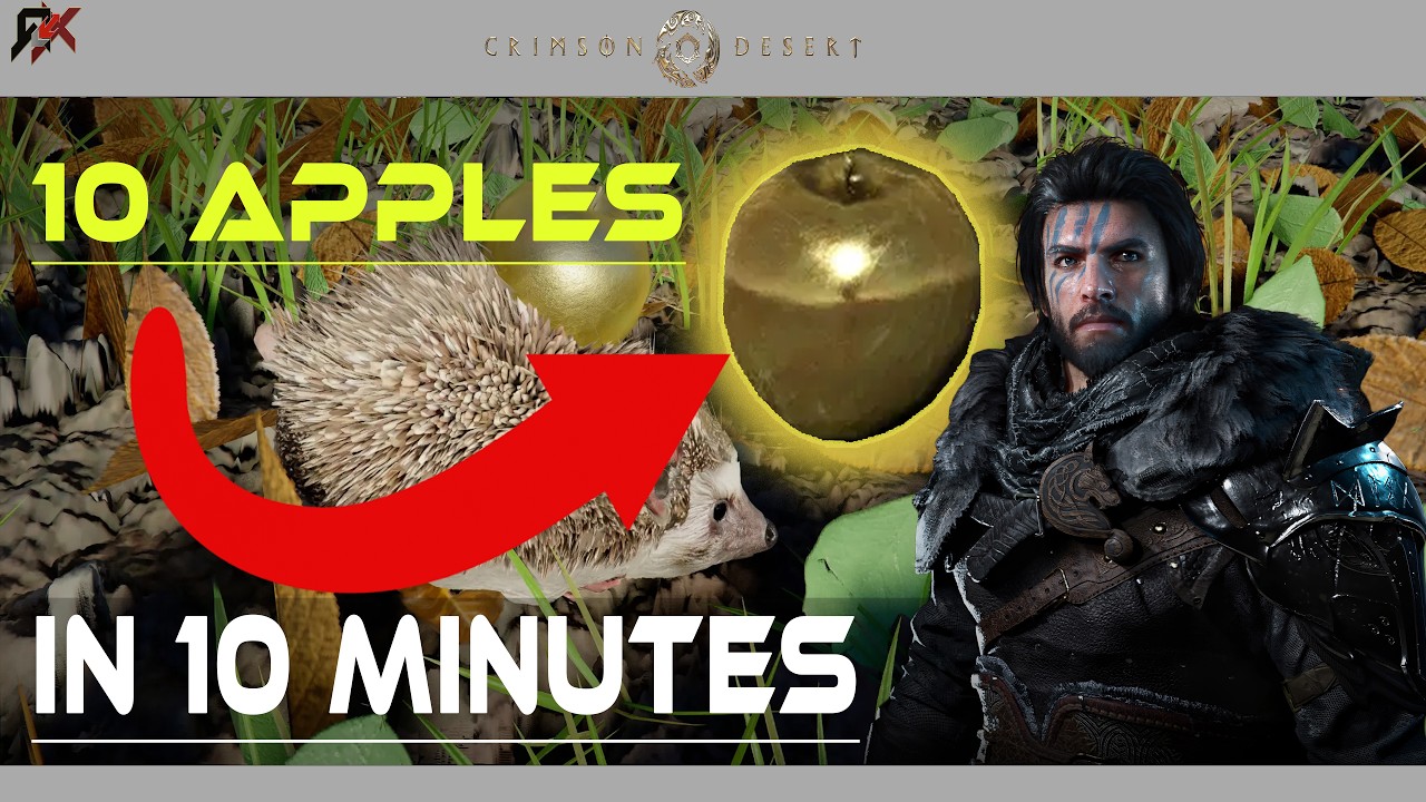 |Guide| Crimson Desert -  Golden Apple Spawn Near Full Harvest Farm