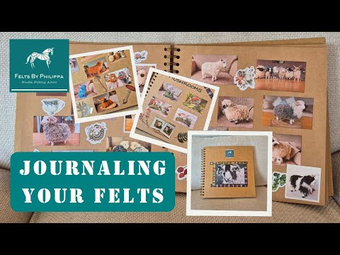 📒Let's map your NEEDLE FELTING journey // Reflections on your felts 📸