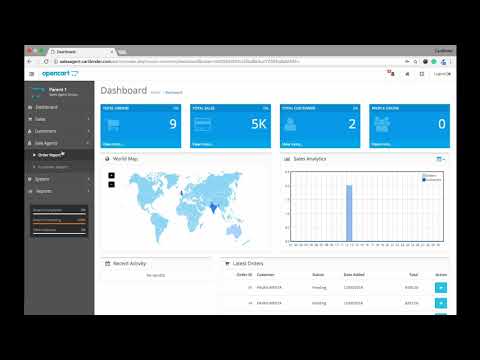 Sales Person Management : #3 Self order customer view for salesperson - Opencart Extension