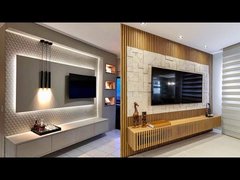 199+ modern tv unit design ideas | TV showcase | टीवी शोकेस | Wooden TV Wall Unit/TV Wall Mount