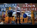 DAY IN THE LIFE VLOG | CONVENTIONAL DEADLIFT PR