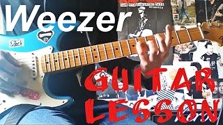 Weezer - California Kids Guitar Lesson