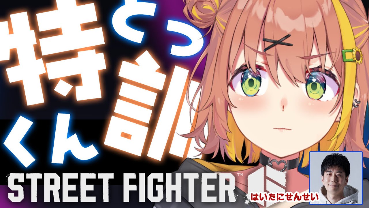 【スト6】特訓するぞ~!ハイタニ先生といっしょ!~カブトムシ~【本間ひまわり/にじさんじ】