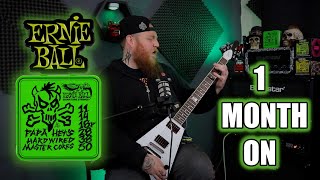Video thumbnail for James Hetfield Signature Strings - ONE MONTH LATER! by Matt The Riff Master