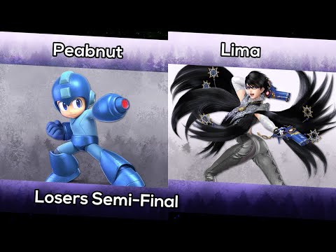Peabnut (Mega Man) vs Lima (Bayonetta) - Losers Semi-Final - Little League: Port Priority Pre-Local