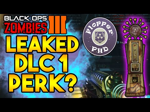 Black Ops 3 Zombies LEAKED DLC PERKS "PHD FLOPPER" NEW PERK (DER EISENDRACHE DLC 1 LEAKED INFO)