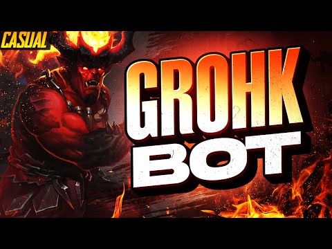 BLASTIN TEAMMATES FOR HEALS | Grohk Paladins Gameplay