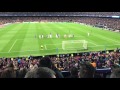 FC Barcelona - PSG winning goal from the stands 6-1! Sergi Roberto!