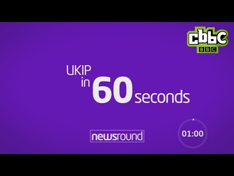 UKIP in 60 seconds - CBBC Newsround