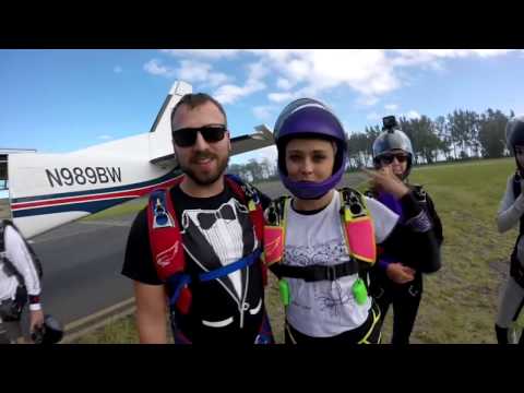 Jenna & Kenny Hall - Wedding at Pacific Skydiving
