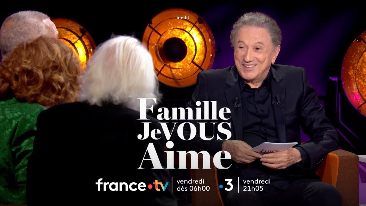 Famille je vous aime, la nouvelle émission de Michel Drucker vendredi 13 juin 2025 sur France 3