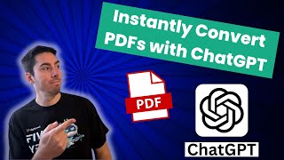 ChatGPT Hacks: Effortless PDF to Text Conversion