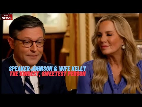 Speaker Johnson & Wife Kelly Show Kayleigh McEnany Prayer Room, Wife’s the kindest, sweetest person