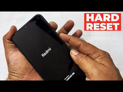 Redmi 8A - Hard Reset | Pin Pattern Unlock | Format