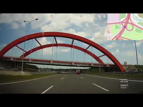 Poland. Motorway A1, Gorzyczki — Częstochowa-Jasna Góra, 2020, 4x