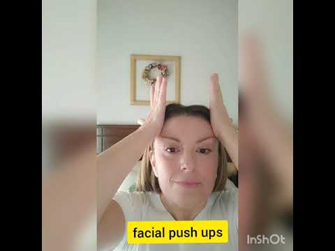 facial push ups - Face Yoga Alexandra Vekiari