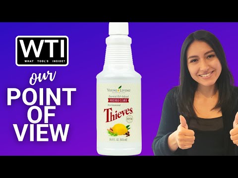 Young Living Thieves Household Cleaner - WTI product video review
