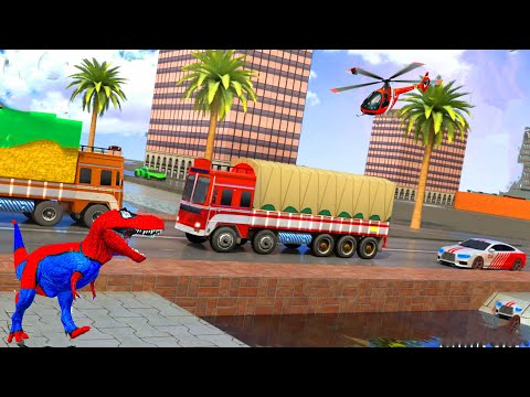 Indian Truck Spooky Stunt: Cargo Truck Driver #1