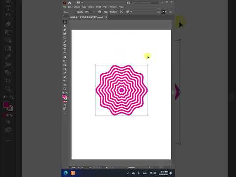 Creating a Hypnotic Spiral Design in Adobe Illustrator | "spirograph" or radial symmetry" or mandala