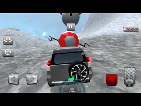 Offroad Snow 4x4 Prado Driving Video