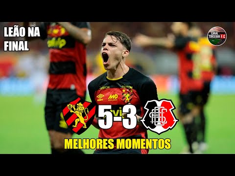Sport 0 (5x3) 0 Santa Cruz - Melhores Momentos - COMPLETO - Semifinal Pernambucano 2024 Volta