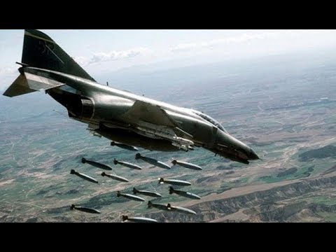 BREAKING Turkey Fighter Jet Air Strikes Afrin Syria Assad Fighters & USA led Kurds February 23 2018 Video