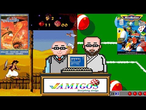 Amigos Everything Amiga 174 - Aladdin and Micro Machines (Recut to please the AVGN legal team)