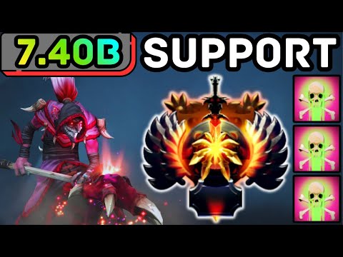 🔥 NEW PATCH 7.40b DAZZLE HARD SUPPORT HEALS NEVER END | DOTA 2 GAMEPLAY 🔥