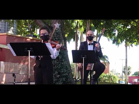 O Come, All Ye Faithful. Diego Varela and part of The Florida Chamber Orquesta.