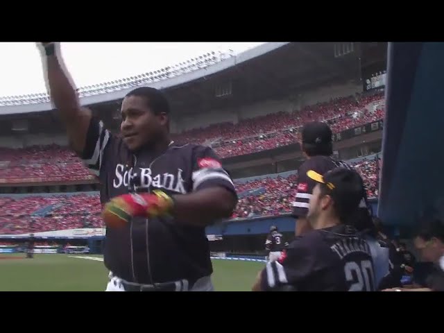 【2回表】ホークス・デスパイネが先制の2ランホームラン!! 2017/5/7 M-H