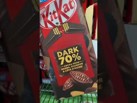 Kitkat 70% Dark #shorts #asmr #chocolates #yummy #satisfying