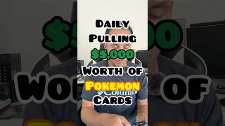 Daily Pulling $5,000 Worth of Pokemon Cards #pokemoncommunity #pokemoncards #marathontraining