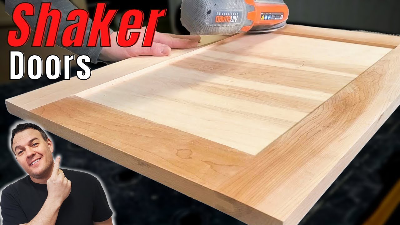Simple Shaker Style Cabinet Doors || Using A Table Saw!