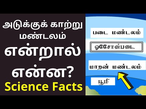அடுக்குக் காற்று மண்டலம் என்றால் என்ன? | Stratosphere Mesosphere Meaning in tamil | Science Facts