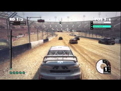 Angespielt: Dirt 3 (Gymkhana Sprint + LA Coliseum) (Deutsch/German)