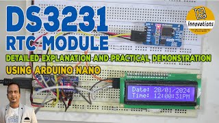 Download the video "DS3231 Real Time Clock (RTC) Module - Detailed Explanation and Interfacing with Arduino & I2C LCD"