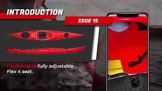 Video thumbnail for Riot Edge 15 Touring Sit In Kajak - Skeg ili Rudder 8