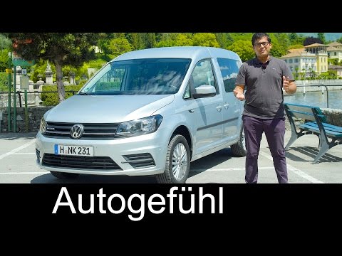 Volkswagen Caddy TGI FULL REVIEW new VW CNG Erdgas Facelift neu - Autogefühl