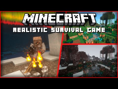 Mods that Transform Minecraft into a Realistic Survival Game!