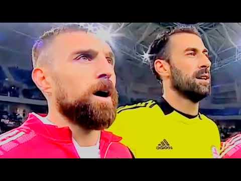 Georgia National Anthem (vs Sweden) - FIFA World Cup 2022 qualifying