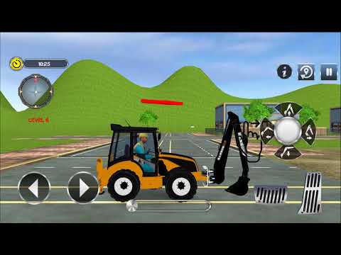 City Road Builder Construction Excavator Simulator | Android Gameplay