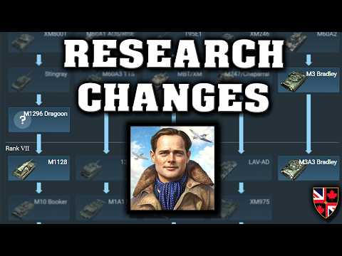 US Tech Tree Changes?! Reshuffle News & More Free Rewards
